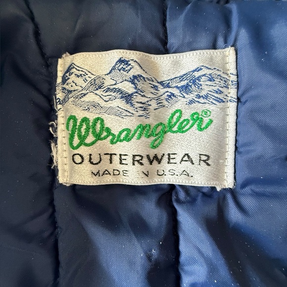 Vintage Wrangler Workwear Hooded Jacket, Medium USA 70s 80s - Picture 7 of 9